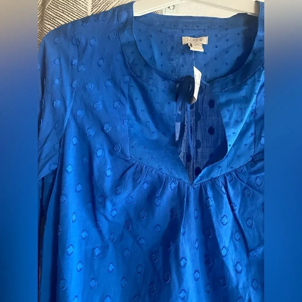 J Crew new blue blouse size XS